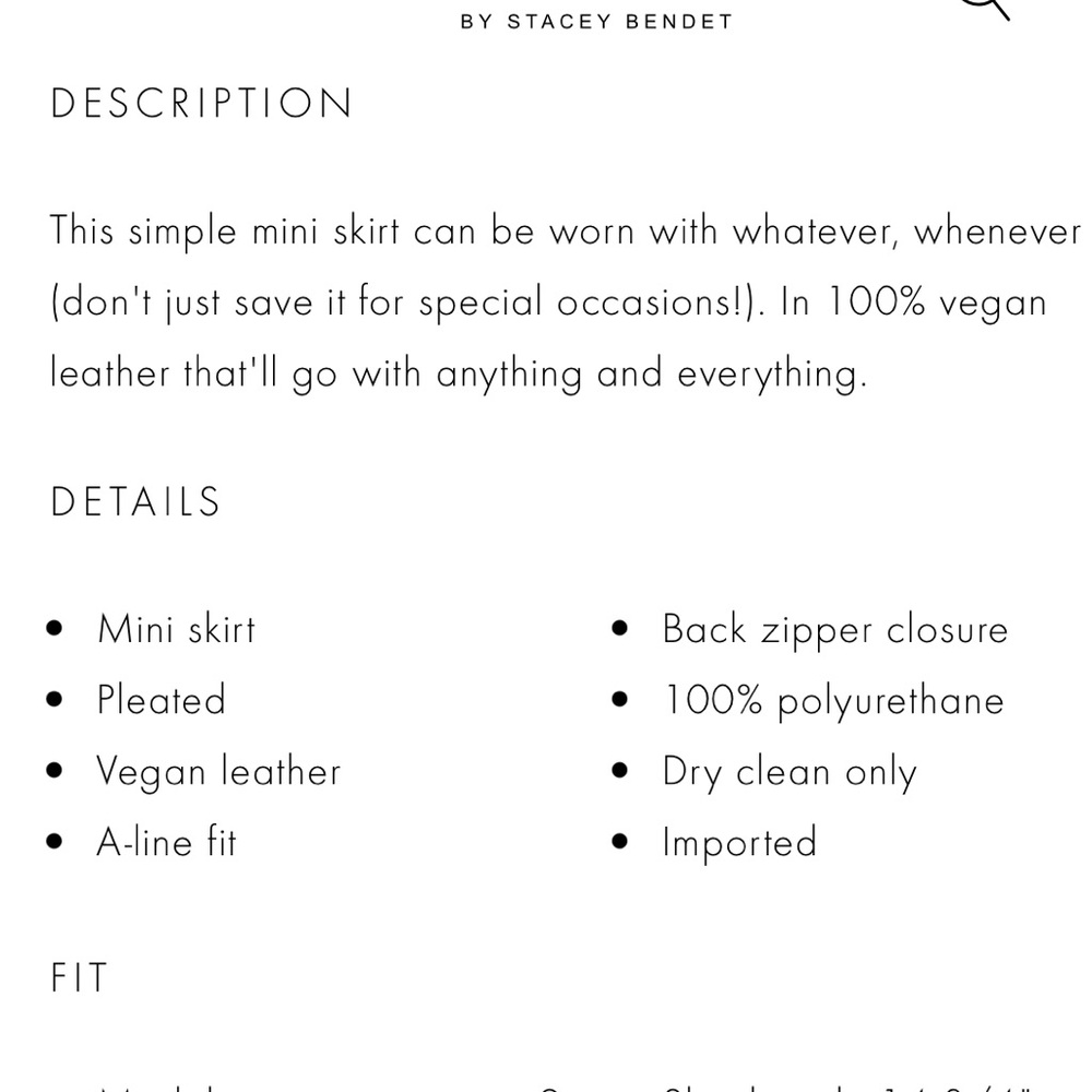 ALICE & OLIVIA Black Pleated Mini Skirt - Picture 7 of 15